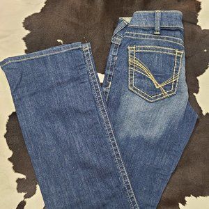 Ariat Women's Mid Rise Virginia Arrow Fit Boot Cut Jean